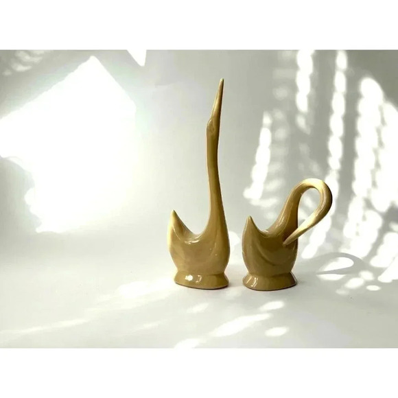 MCM Vintage Jaru Reaching Swan Figure - Picture 10 of 10